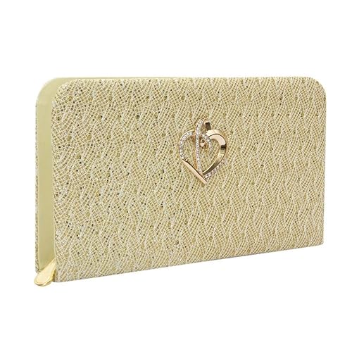 golden colour hand purse