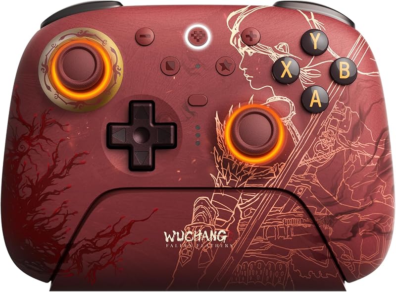 Ultimate 2 Wireless Controller for Windows & Android, Gaming Controller with TMR Joysticks, Switchable Hall Effect/Tactile Triggers, RGB Fire Ring, 8Speed Tech - WUCHANG: Fallen Feathers