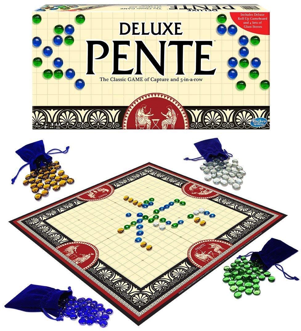 Winning Moves Games Deluxe Pente Strategy & Capture