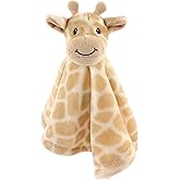 Hudson Baby Unisex Baby Animal Face Security Blanket, Giraffe, One Size
