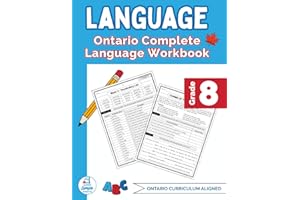 Grade 8 Ontario Language Workbook: The Only Full-Year Ontario Workbook Covering Reading, Writing, and Language