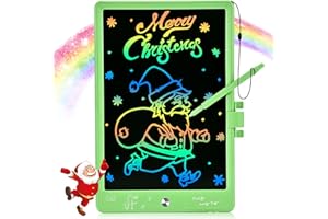 CIMETECH LCD Writing Tablet, 11 Inch Colorful Doodle Board Drawing Tablet, Kids Games Toys Drawing Pad, Toddler Learning Toys Christmas Birthday Gifts for 3 4 5 6 7 8 Years Old Girls Boys (Green)