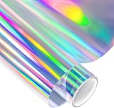 VINYL FROG Holographic Chrome Craft Vinyl Roll 12x60 in Rainbow Spectrum