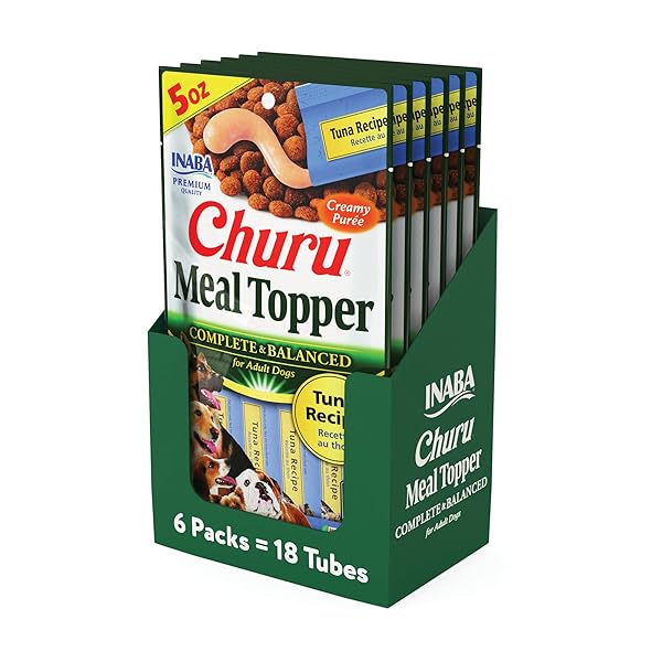 INABA CHURU MEAL TOPPER FOR DOGS, COMPLETE &...