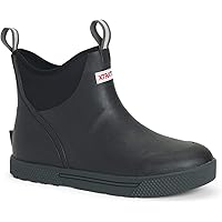 Xtratuf Men's Wheelhouse Ankle Deck Boot Black 7