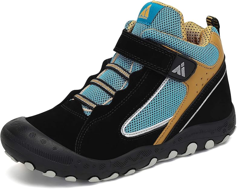 Boy's Girl's Hiking Boots AntiSlip Water Resistant Sneaker Kids