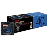 GNC Mega Men 40+ Vitapak for Men, 5-in-1 Multivitamin Pack, 30 Servings | Supports Energy Production and a Healthy Immune System, Supports Prostate Health with Saw Palmetto and Pumpkin Seed Oil