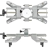 Zackman Scientific AutoSolo 3D DSP Wheel Alignment Clamp for 11-25 inch Rims, Magnetic Camber Caster Gauge Mount - DIY Tire Alignment Tool and Camber Tool for the Home Garage