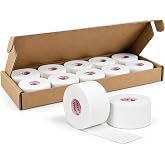 Mueller Sports Medicine Premium Athletic Tape, 10 Pack, White - Quality Hospital-Grade Athletic Tape, Easy to Tear for Fast &amp; Effective Taping, 1.5" x 15 Yards Per Roll