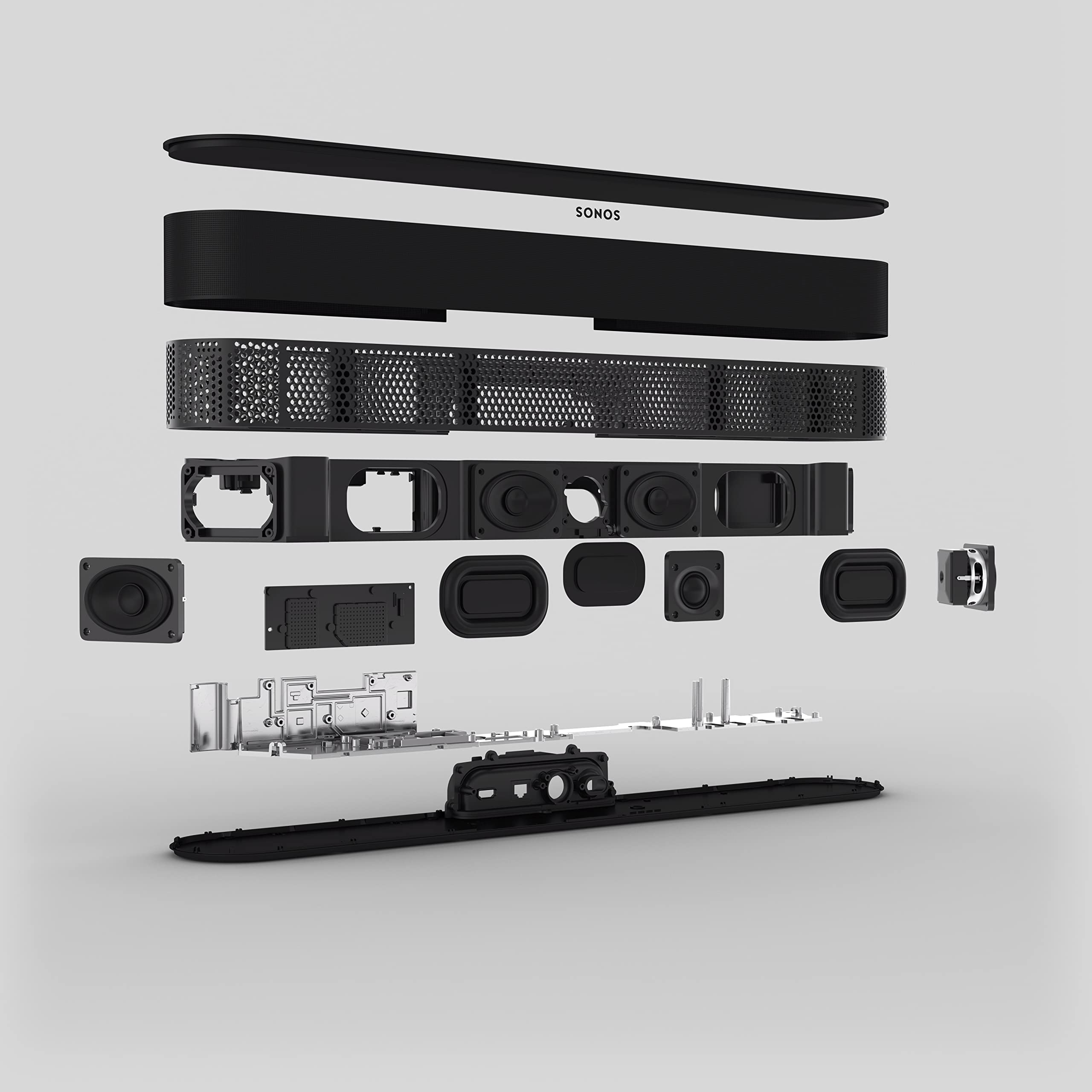 Sonos Beam (Gen 2) - Soundbar - kabellos - Ethernet, Fast Ethernet, IEEE 802.11b/g/n/ac, schwarz 4