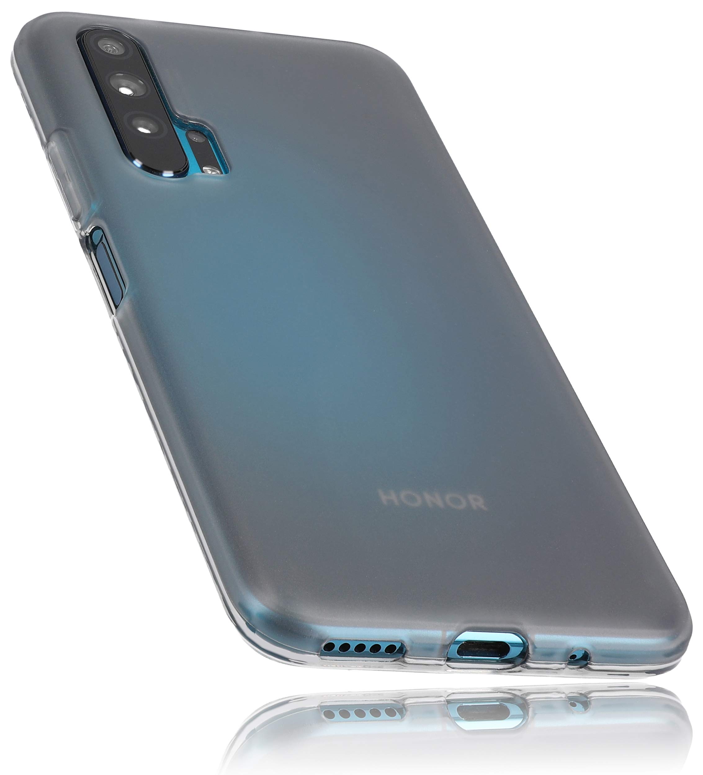 mumbi Case Compatible with Honor 20 Pro Mobile Phone Case Transparent Black