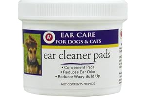 Miracle Care R-7 Ear Care for Pets Ear Cleaning Pads, 90 count