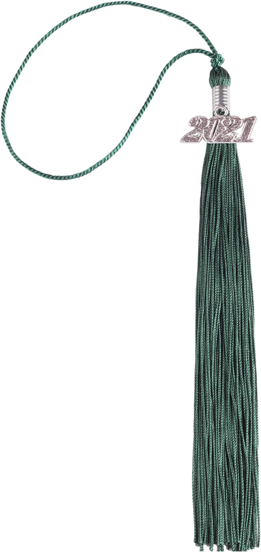 UIALECG Graduation Tassel with Silver 2021 Year Charm