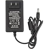 COOLM 12V 2.5A Power Adapter Charger 12V/2.5A AC DC 12V 2500mA Power Supply | 12V 30W Transformer, for Analog DVR NVR HVR CCTV Security Camera, RGB LED Strip Lights