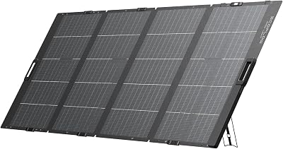 EF EcoFlow 400W Lightweight Solar Panel Bifacial N-Type with XT60 Cable