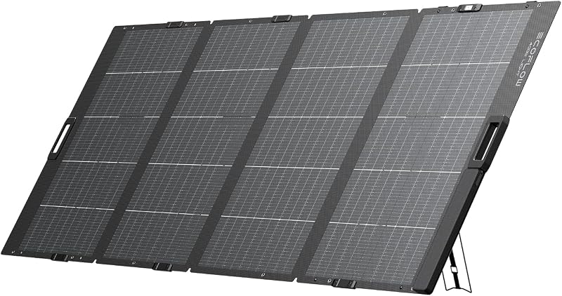 EF EcoFlow 400W Lightweight Solar Panel Bifacial N-Type with XT60 Cable