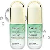 Fortify Skincare Hydrating Face Mist with Hyaluronic Acid & Niacinamide - 3-in-1: Detox, Treat, Boost - Dermatologist Tested - Fragrance-Free, For All Skin Types - Korean Skin Care - 2.87oz - 2 Pack