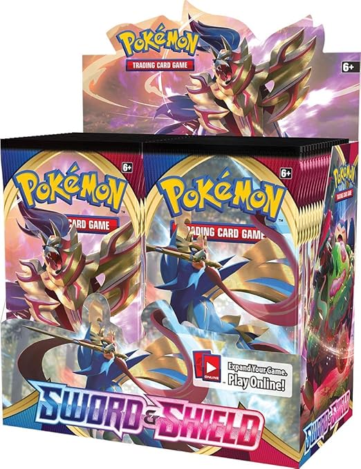 Pokemon POK816512 TCG Sword and Shield Booster Display Amazon.co.uk