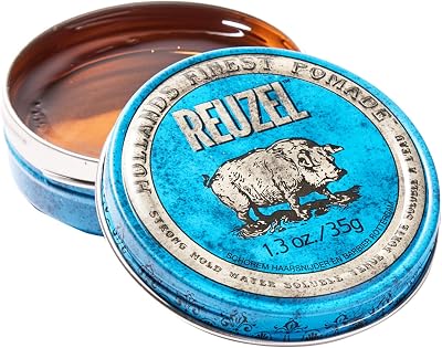 Reuzel Blue Strong Hold Pomade Water Soluble 35 g for Men
