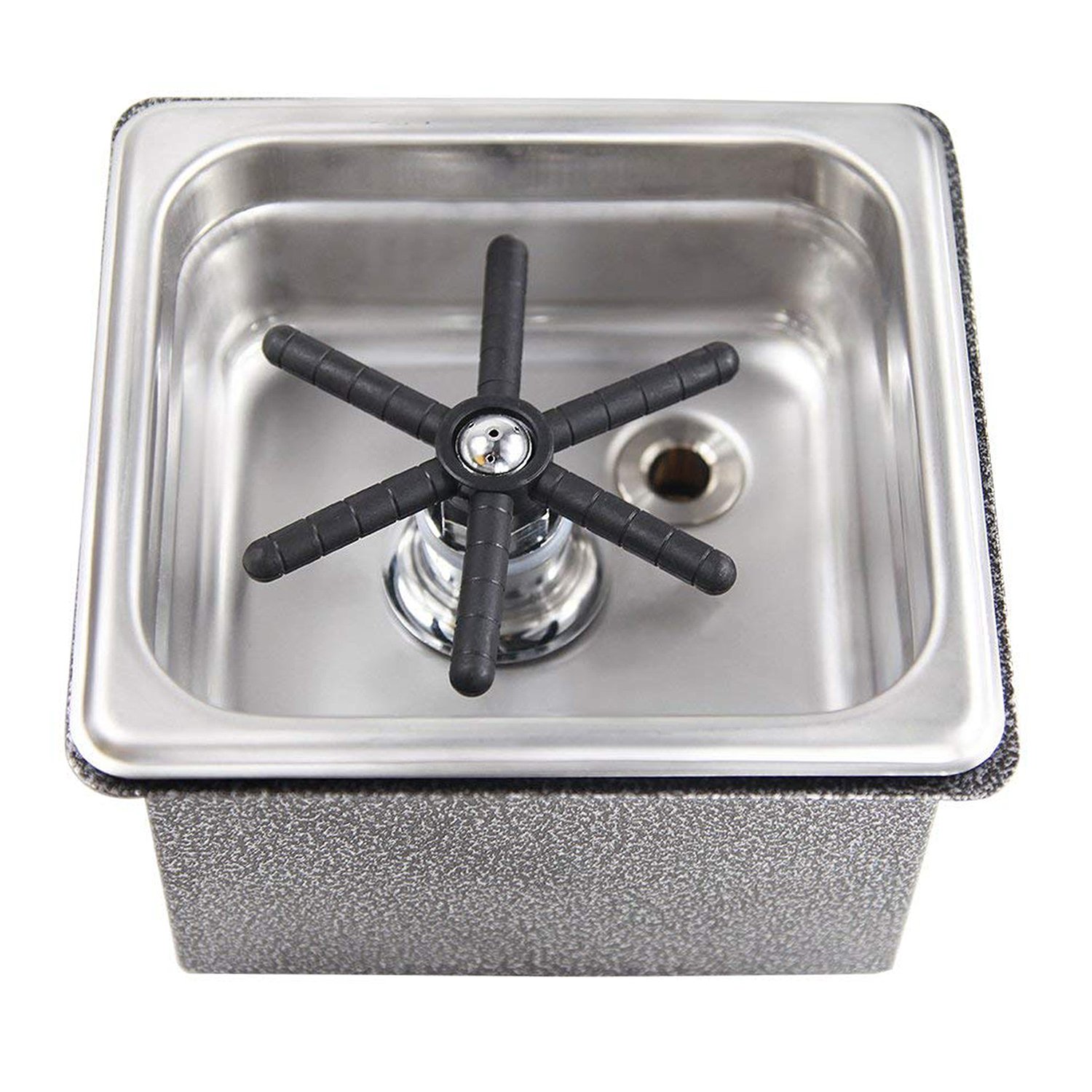 YBB Portable Steaming Pitcher Rinser Sink Glass Rinser For Bar Coffee Shop