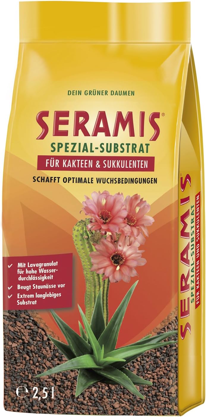 Seramis Special Substrate for Cacti and Succulent Plants 2.5 Litres