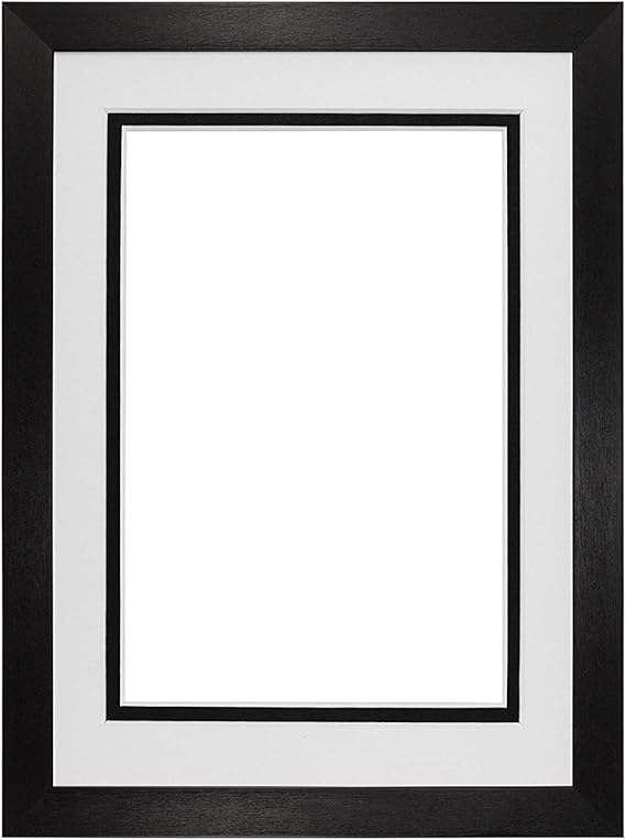 Memory Box Brushed Black Double Mount Photo frame/picture frame/poster