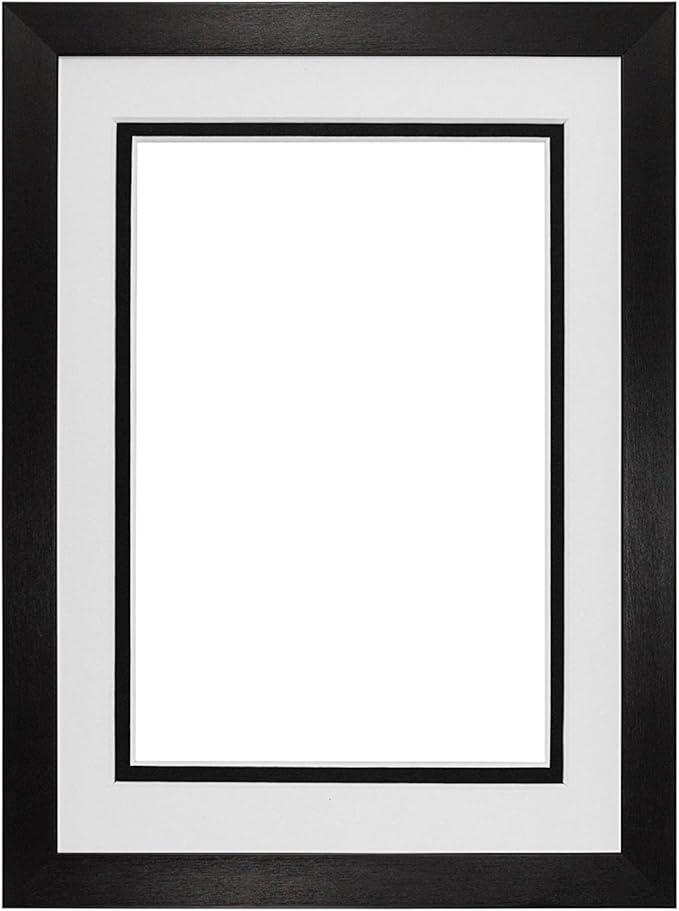 Memory Box Brushed Black Double Mount Photo frame/picture frame/poster