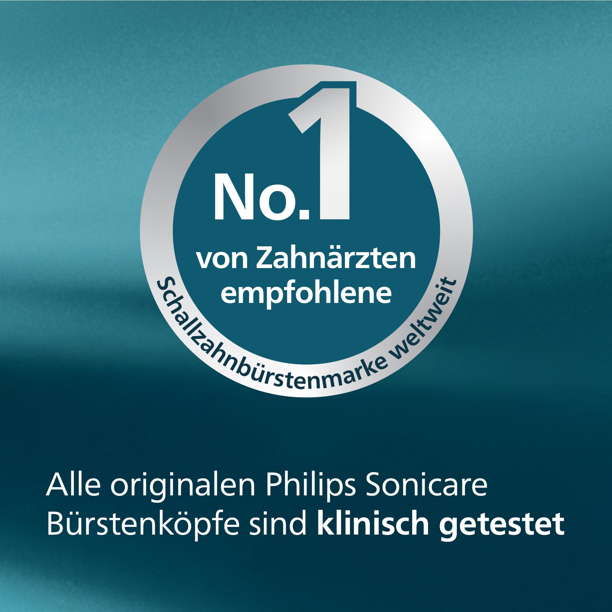 Philips Sonicare InterCare – Original-Ersatzbürstenköpfe für elektrische Zahnbürsten, Weiß, 8er-Pack, HX9008/87 6