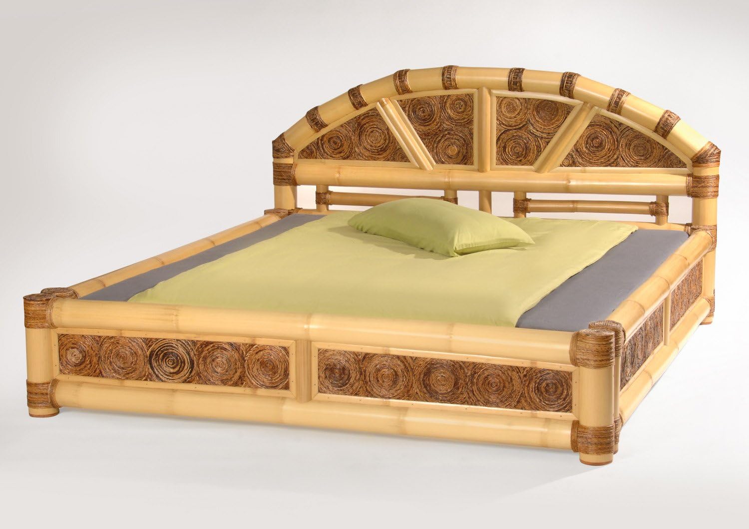 Bamboo Bed 140 X 200 Bamboo Furniture Designer Bed Bed Frame Davao