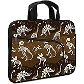 XMBFZ Laptop Sleeves 14 15 15.4 15.6 Chromebook Case Notebook Sleeve PC Messenger Bag Tablet Case Neoprene Handle Sleeve for Men Women, Two Pockets (KLHS)