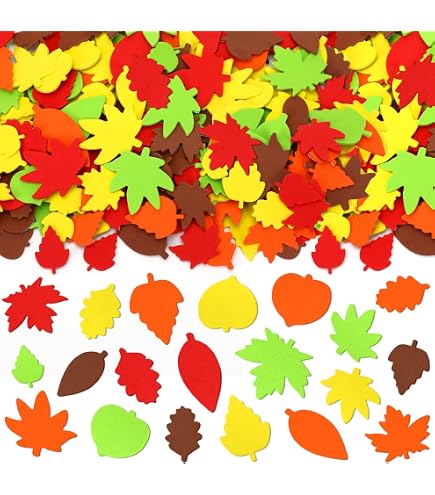 Elcoho 600 Pieces Self-Adhesive Foam Fall
