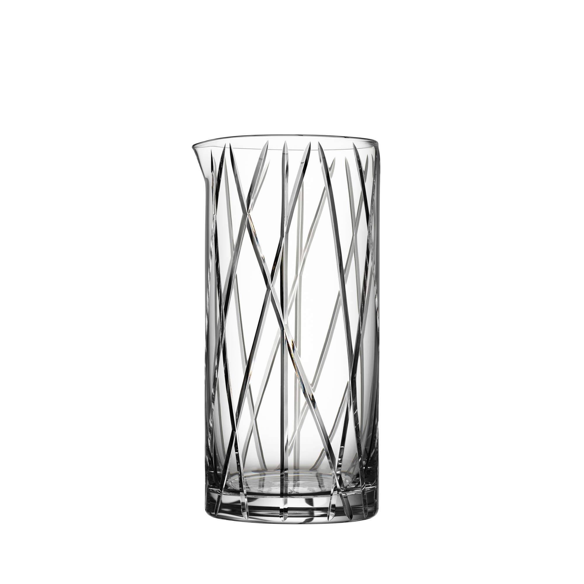 Orrefors City Mixing Glass with bar Spoon, Clear