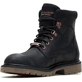 Harley-Davidson Footwear Mens Badlands Skull Motorcycle Casual Boots Ankle - Black