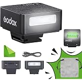 GODOX iM20 Universal Hot Shoe Mini Flash with Battery for Sony ZVE10, ZV-1 | For Canon, Nikon, Fujifilm, Olympus, Panasonic, Leica, Ricoh GR3, GR3x, Leica. GN10 USB-C Speedlite. NOT for ZV-1F