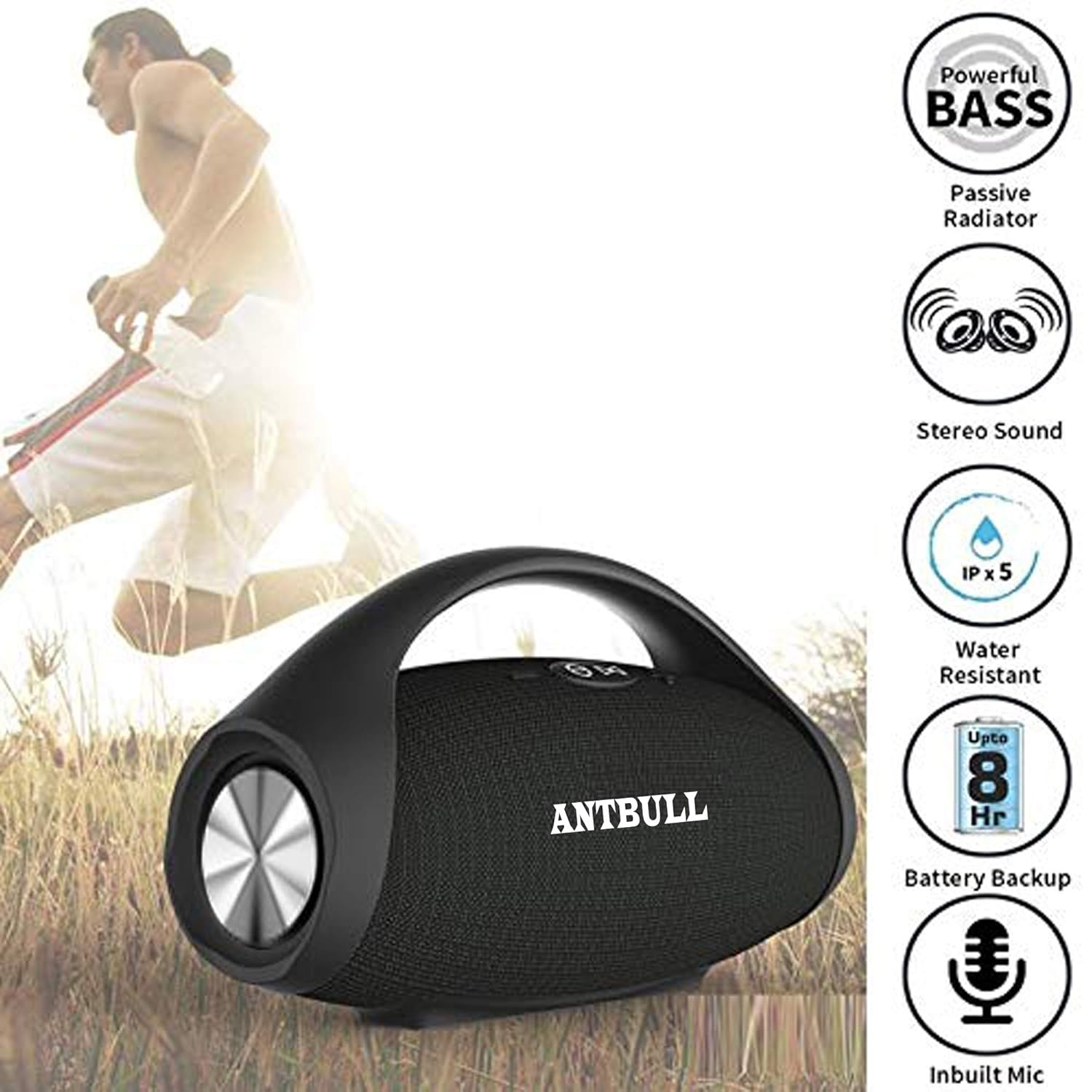 booms box mini portable wireless speaker