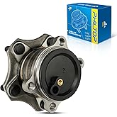 PHILTOP 512552 Rear Wheel Bearing Fit for Mazda 3 2014-2018, 5 Lugs Wheel Hub Assembly