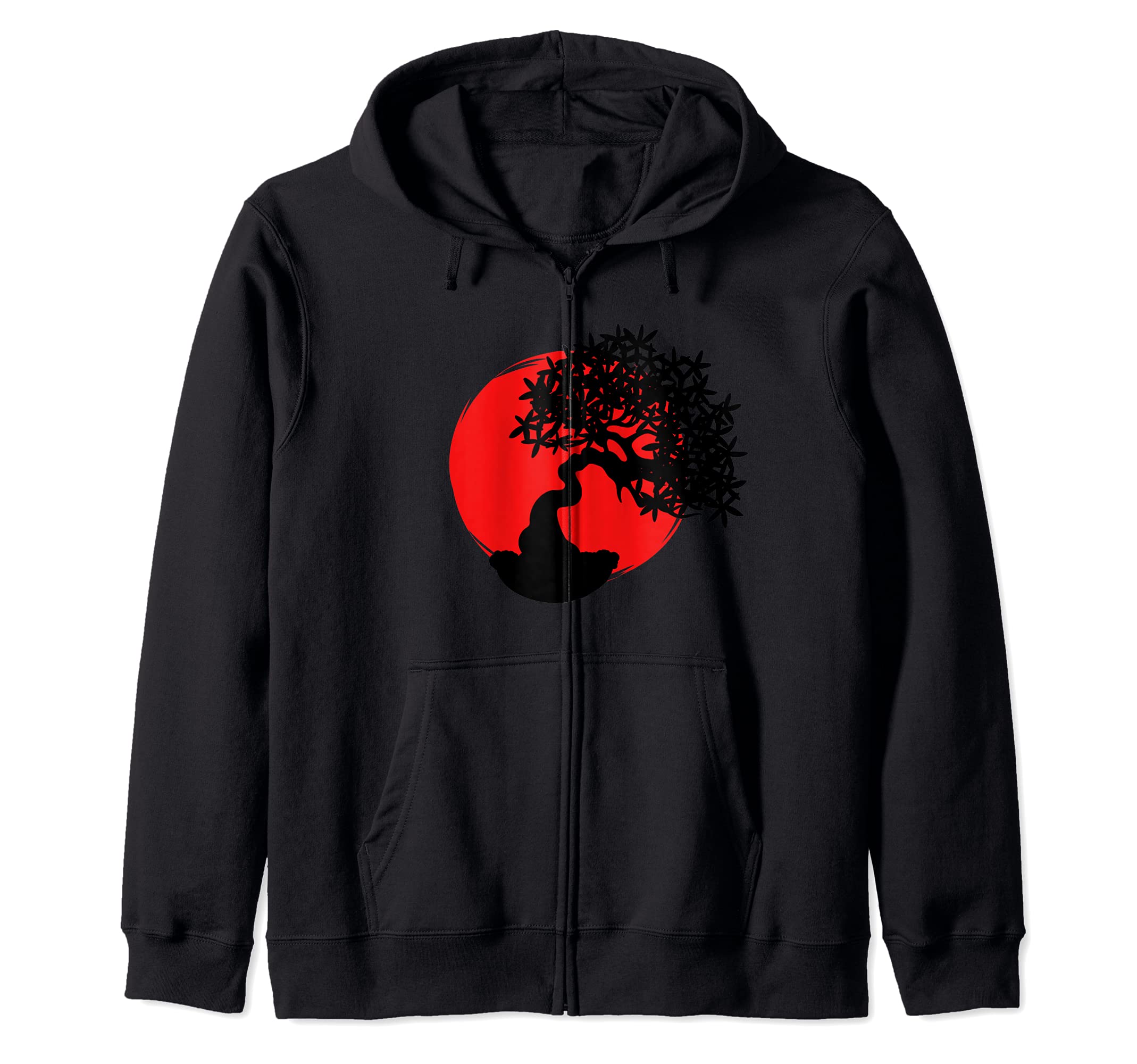 Plant Lover Bonsai Japanese | Gardening for Gardeners Zip Hoodie