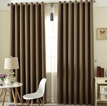 Cortinas modernas de cortinas gruesas de algodón y lino productos