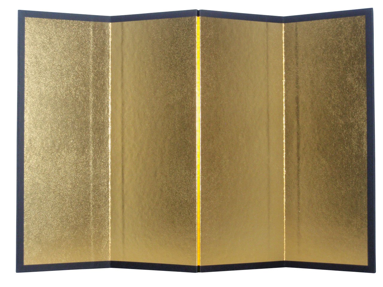 金屏風 (清和金) 四曲 Ｈ265ｘＷ392商品画像