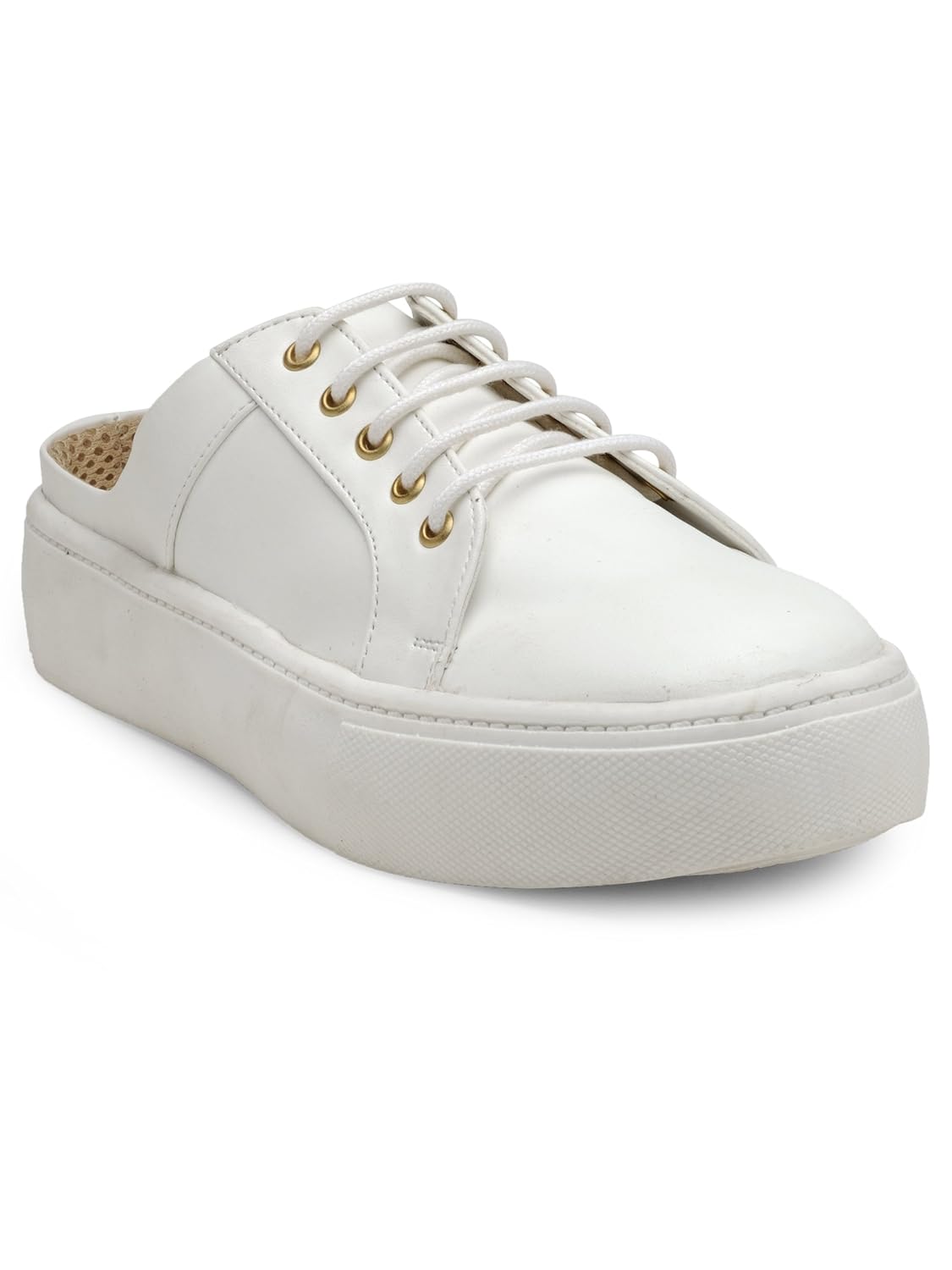 non leather white sneakers