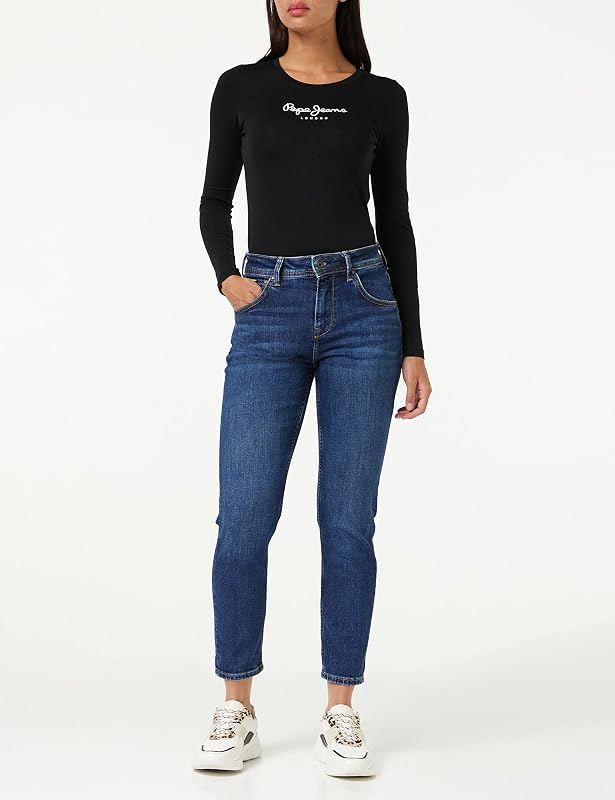 Violeta, Jeans femininos, Azul (Denim-VR6), 30W / 32L