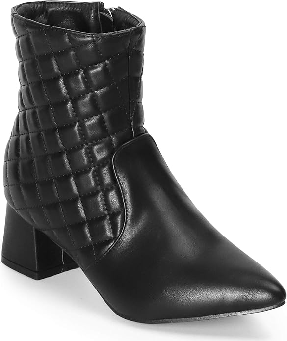 Trary Womens Fashion Pointed Chunky