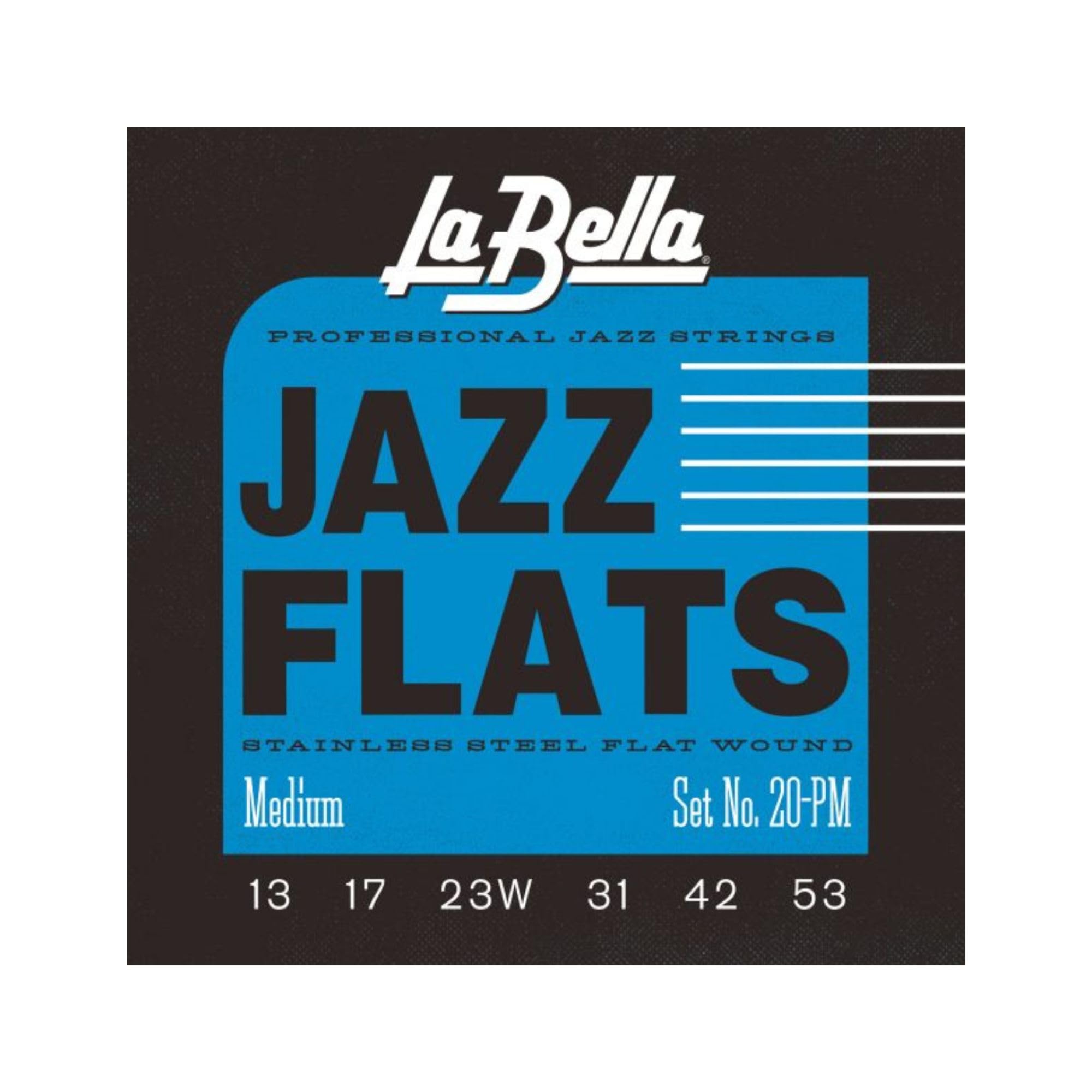 La Bella Jazz Flats Stainless Steel-20PM 013/053