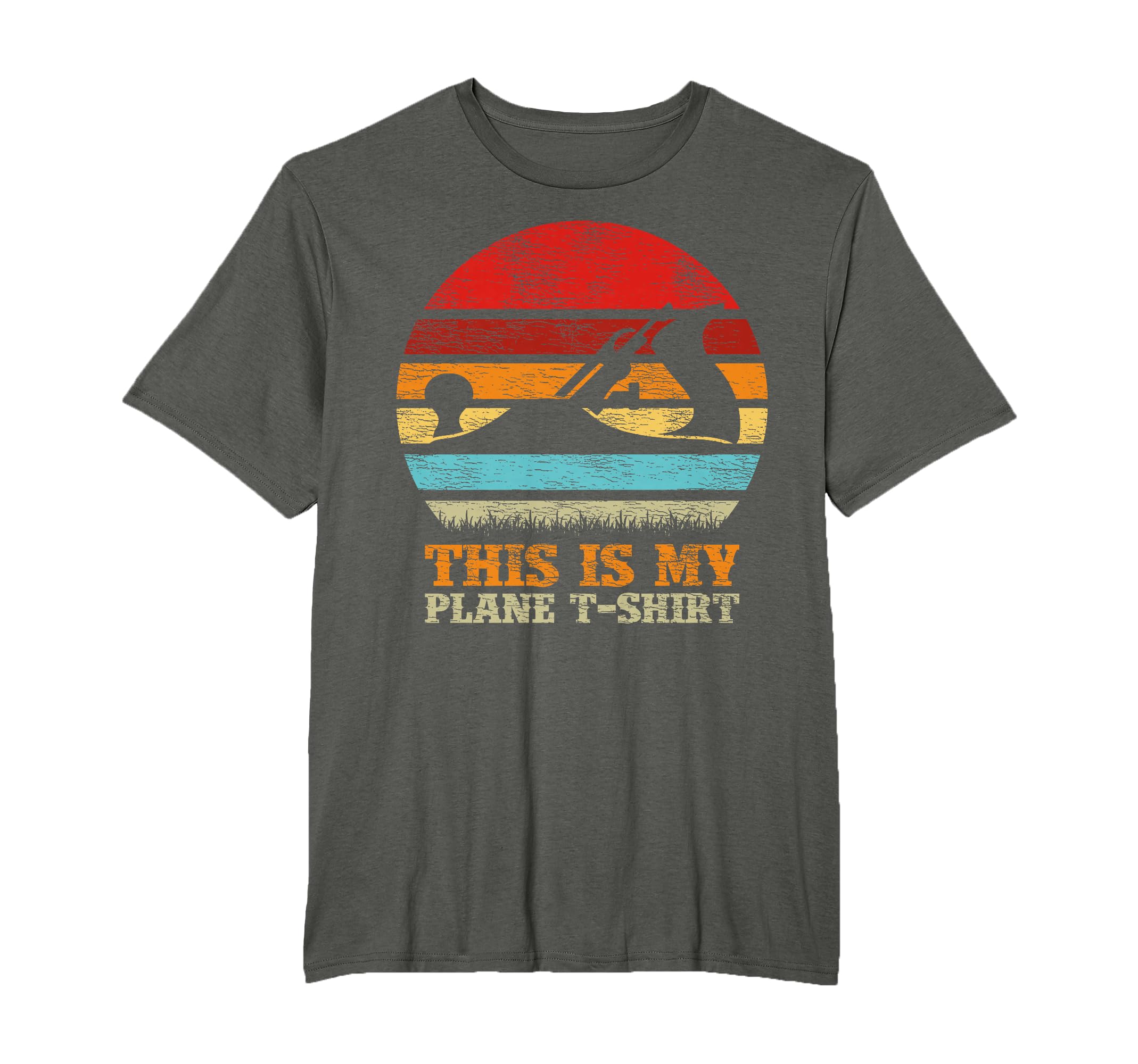 Retro Style This Is My Plane T-Shirt - Wood Planer Carpenter T-Shirt