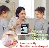 Thedttoy Digital Money Box Mini ATM Safe for Kids 3 4 5+ Black view 5