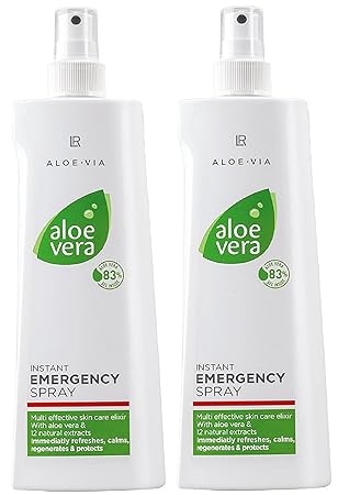 LR ALOE VIA Aloe Vera Schnelles Emergency Hautspray (2x 400 ml)