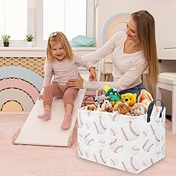 FXOLCSHE baseball basket,Kids Storage Basket,Boys