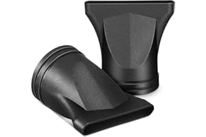 GALPADA 2Pcs Hair Dryer Nozzle Replacement, Concentrator Attachment for 1.8" Blow Dryer, Professional Precision Styling Tool