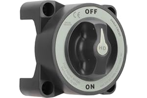 600A Master Battery Power Cut Disconnect Switch Isolator Single Circuit ON Off Waterproof RV Boat