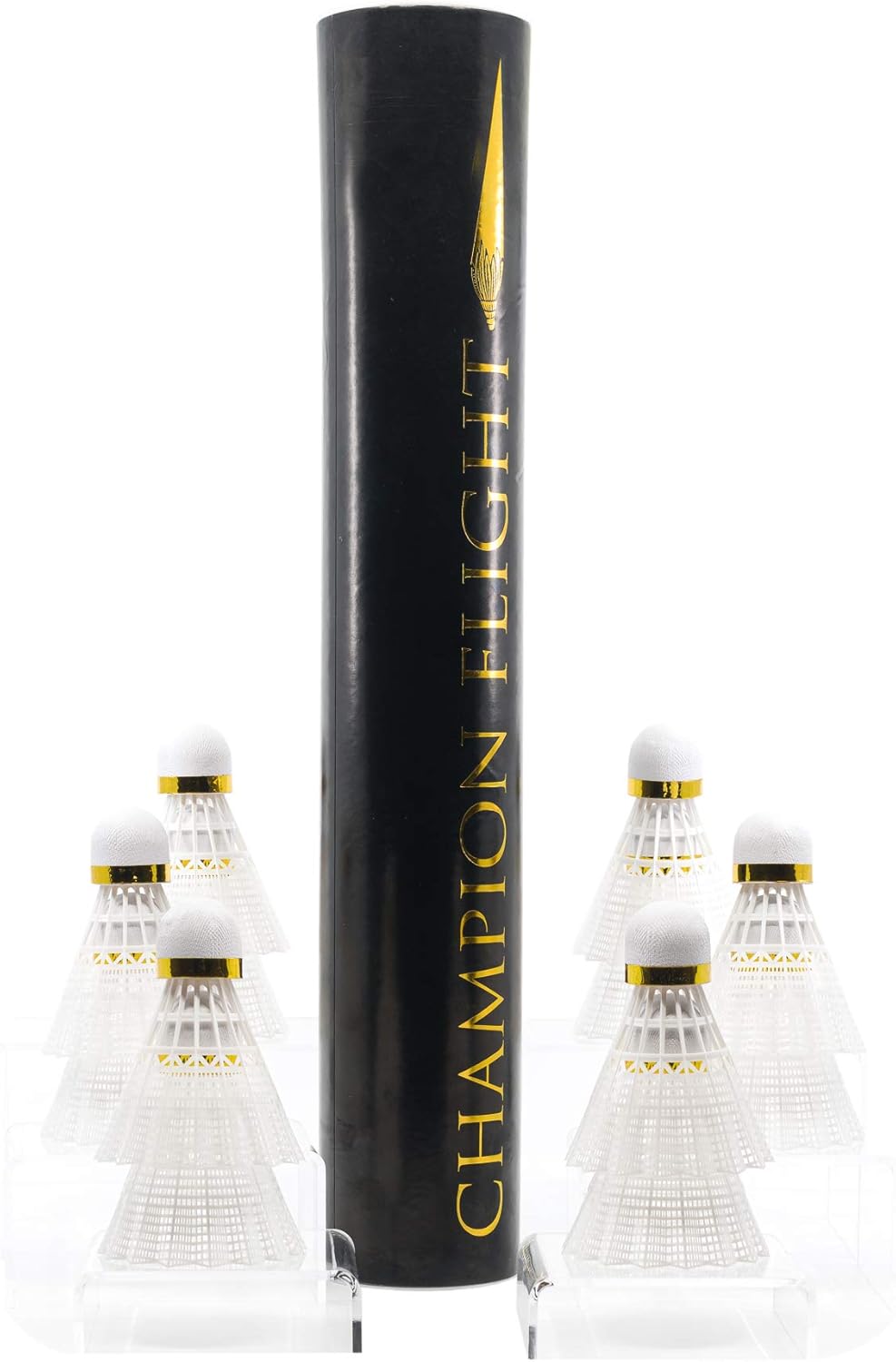 Champion Flight Badminton Shuttlecocks Birdies 12-Pack, Plastic Nylon, Beginner to Advanced Trainer : Sports & Outdoors